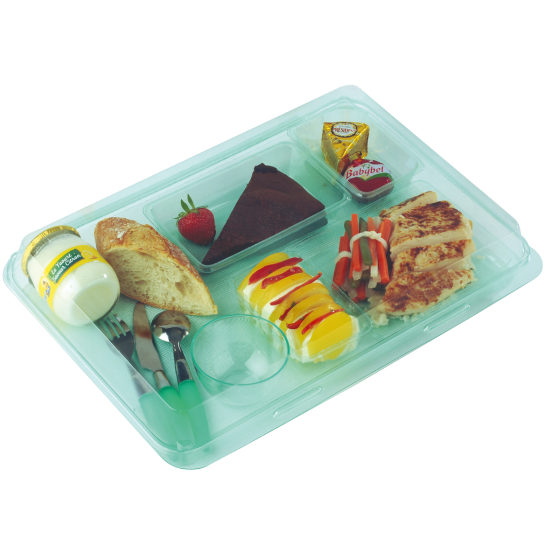 Scatola trasparente verde Atlas 1/1