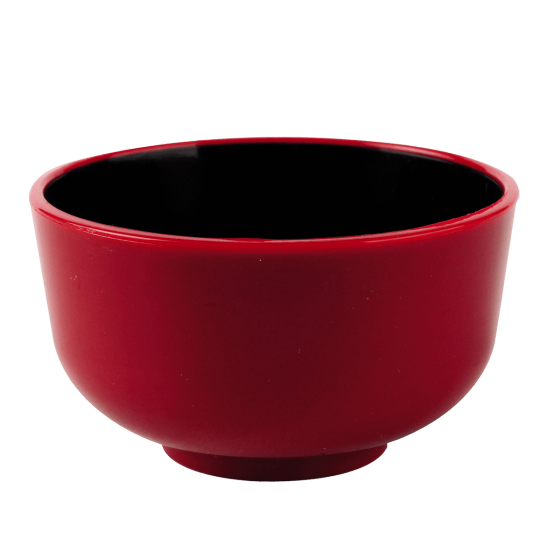 Mini bol Thaï bordeaux et noir 30 ml