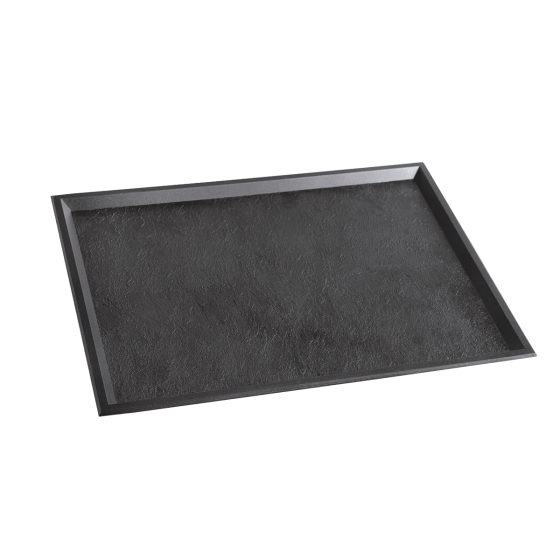 Plateau texture Ardoise 395x295 mm