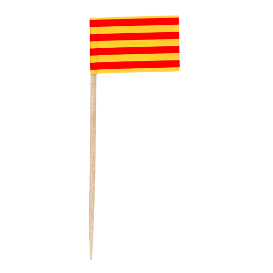 Pique drapeau Catalan