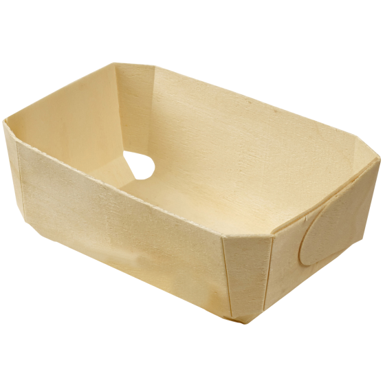 Contenitore Paneton in legno 75x35x25 mm