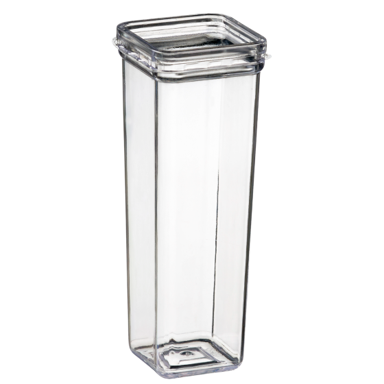 Barattolo tradizione quadrato con coperchio 220 ml