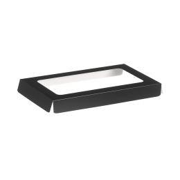 Couvercle noir avec fenêtre pour plateau Fenix Atlas 1/3