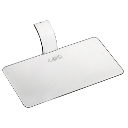 Alzata per pasticceria Palet' rettangolare 100x55 mm