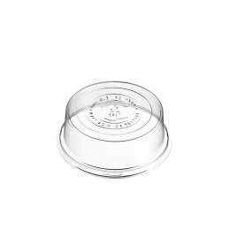 Couvercle RPET pour assiette Ninfea Ø100 mm