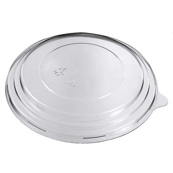Couvercle PET pour saladier rond 1100 et 1300 ml