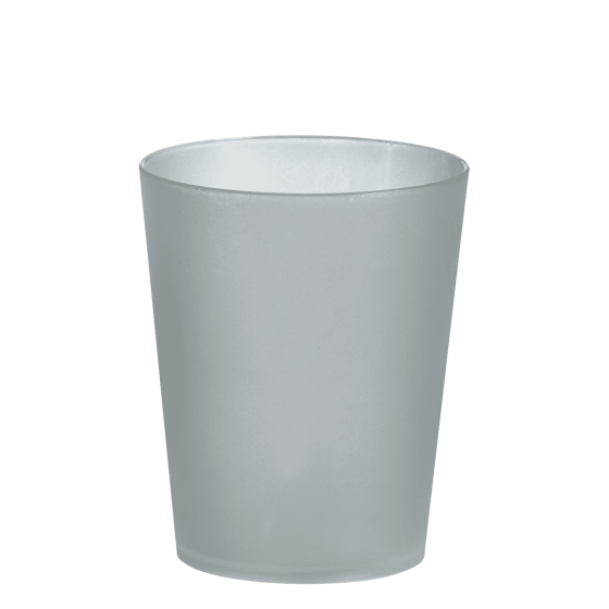 Bicchiere satinato in PP da 110 ml