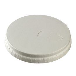 Coperchio in cartone per bicchieri 200 ml