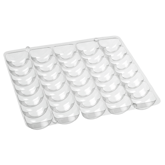 Supporto trasparente per 35 macaron