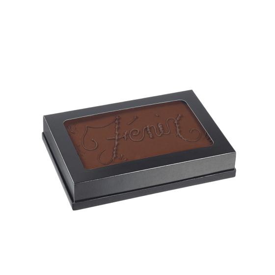 Coperchio nero con finestra per vassoio Fenix Atlas 1/2