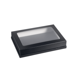 Couvercle noir avec fenêtre pour plateau Fenix Atlas 1/2