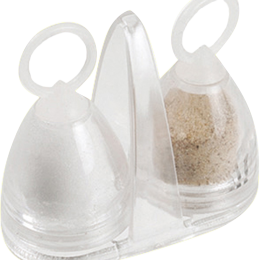 Kit saliera e pepiera Créoles