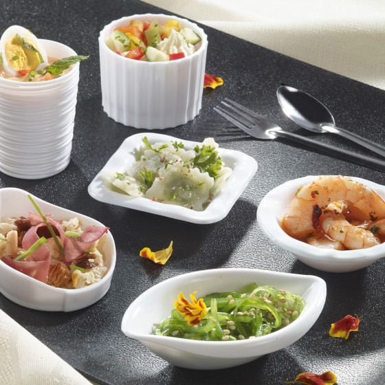 Ciotolina Pasta Conchiglie PP bianca 47 ml