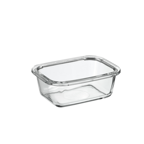 Scatola rettangolare in vetro 380 ml