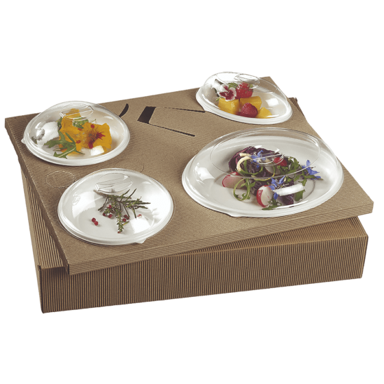 Kit plateau-repas Polaris vaisselle Galaxie + couv