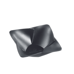 Ciotolina Kalypso quadrata PP nera 40 ml