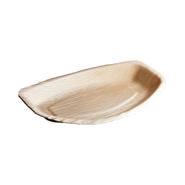 Vassoio ovale Areca da 290 x 190 mm