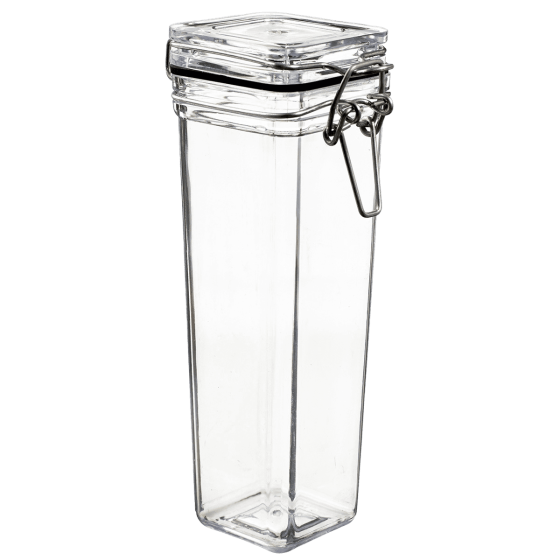 Vasetto Tradition quadrato con coperchio a cerniera 220 ml