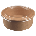 Saladier rond Ecokraft avec couvercle 1300 ml
