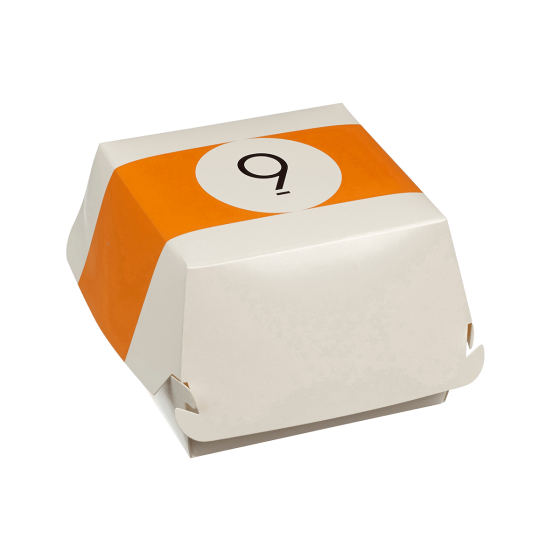 Boîte burger Billard 115x115x70 mm