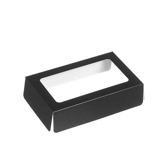 Coperchio nero con finestra per vassoio Fenix 1/4 GN