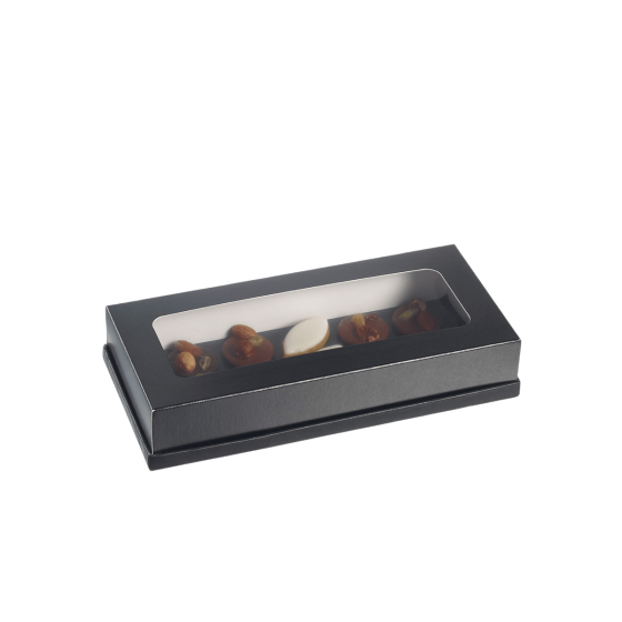 Coperchio nero con finestra per vassoio Fenix Atlas 1/3