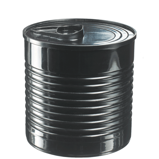 Verrine Conserve PP noir 110 ml