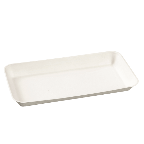 Assiette Kanopée pulpe de canne lam. 200x100 mm