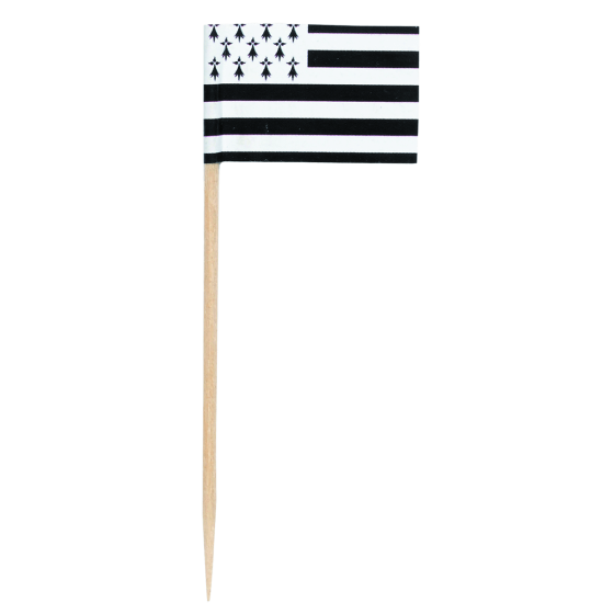 Stecchino bandiera Bretagna