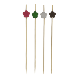 Stecchino Fiore Colori misti da 120 mm
