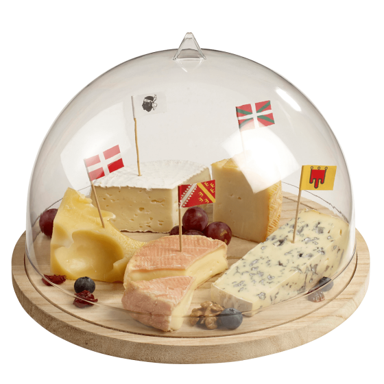 Vassoio in legno Ø 280 mm per Campana