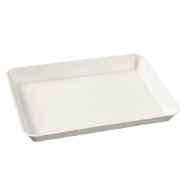 Assiette Kanopée laminée PLA 200x150 mm