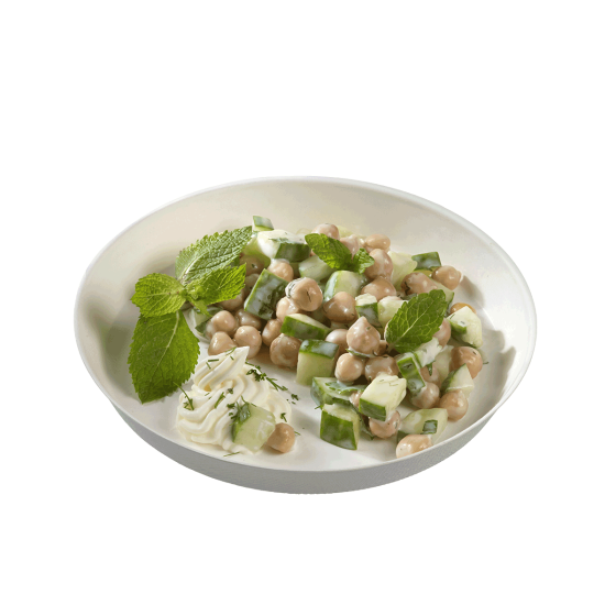 Assiette ronde NINFEA Ø 160 mm blanche sans PFAS