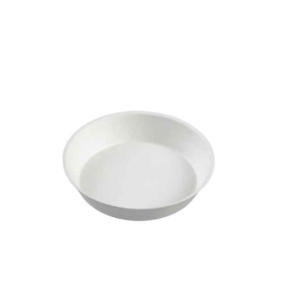 Assiette ronde NINFEA Ø 100 mm blanche sans PFAS