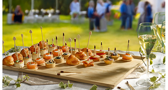 Come allestire al meglio i vostri buffet da cocktail?